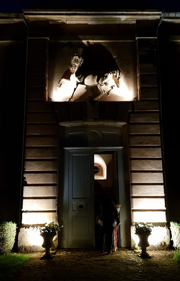 La visite nocturne du château de Commarin