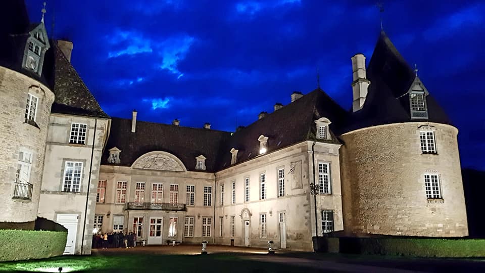 La visite nocturne du château de Commarin