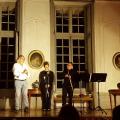 Le concert du duo Doppler dans le grand salon du château