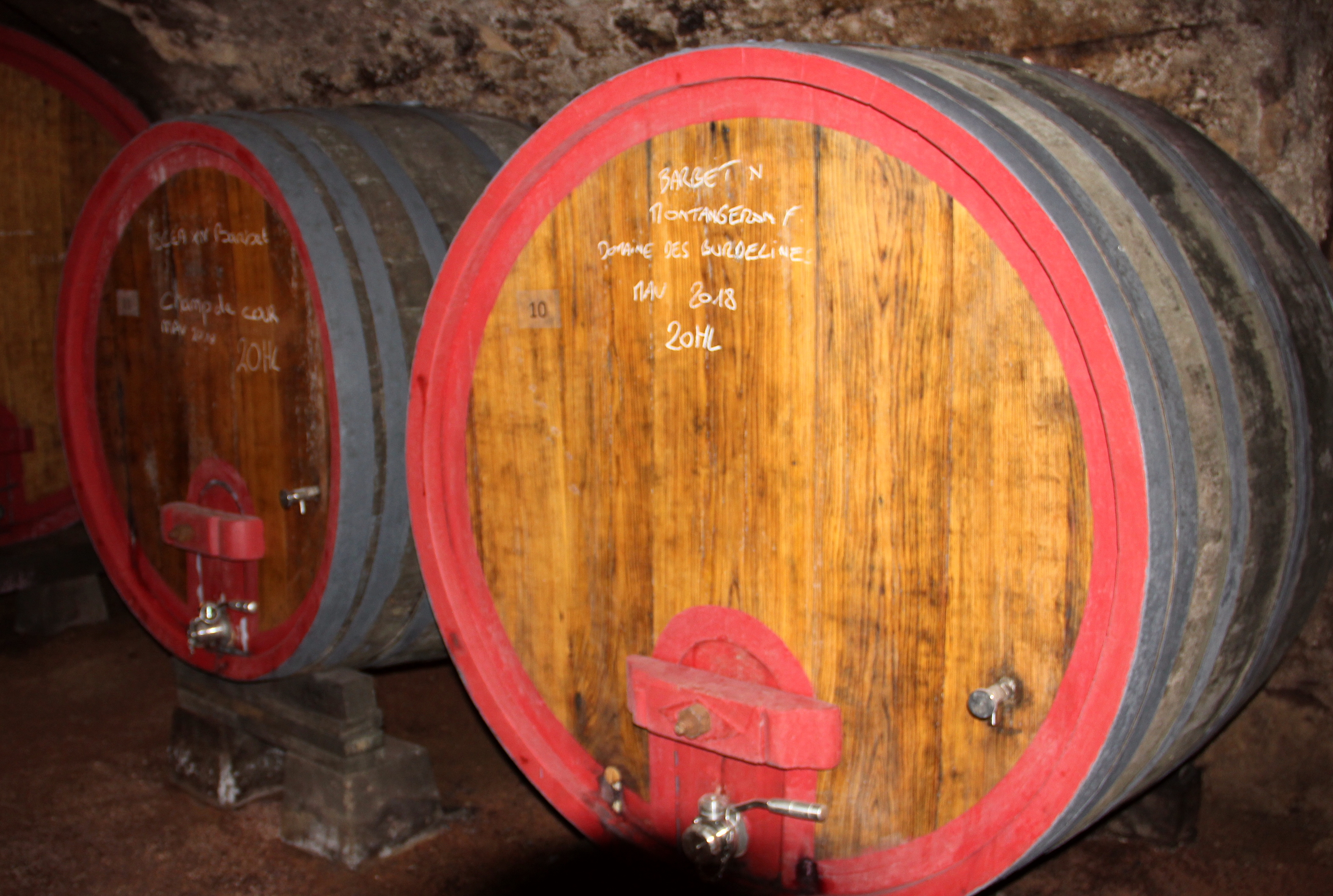 Dans les Caves de la Maison Jean Loron