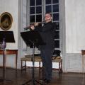 Le concert du duo Doppler dans le grand salon du château