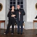 Le concert du duo Doppler dans le grand salon du château