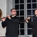 Le concert du duo Doppler dans le grand salon du château