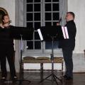 Le concert du duo Doppler dans le grand salon du château