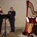 Sandrine Olivier & Raffaele Bifulco, flûtes traversières, Dorothée Cornec, harpe