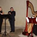 Sandrine Olivier & Raffaele Bifulco, flûtes traversières, Dorothée Cornec, harpe