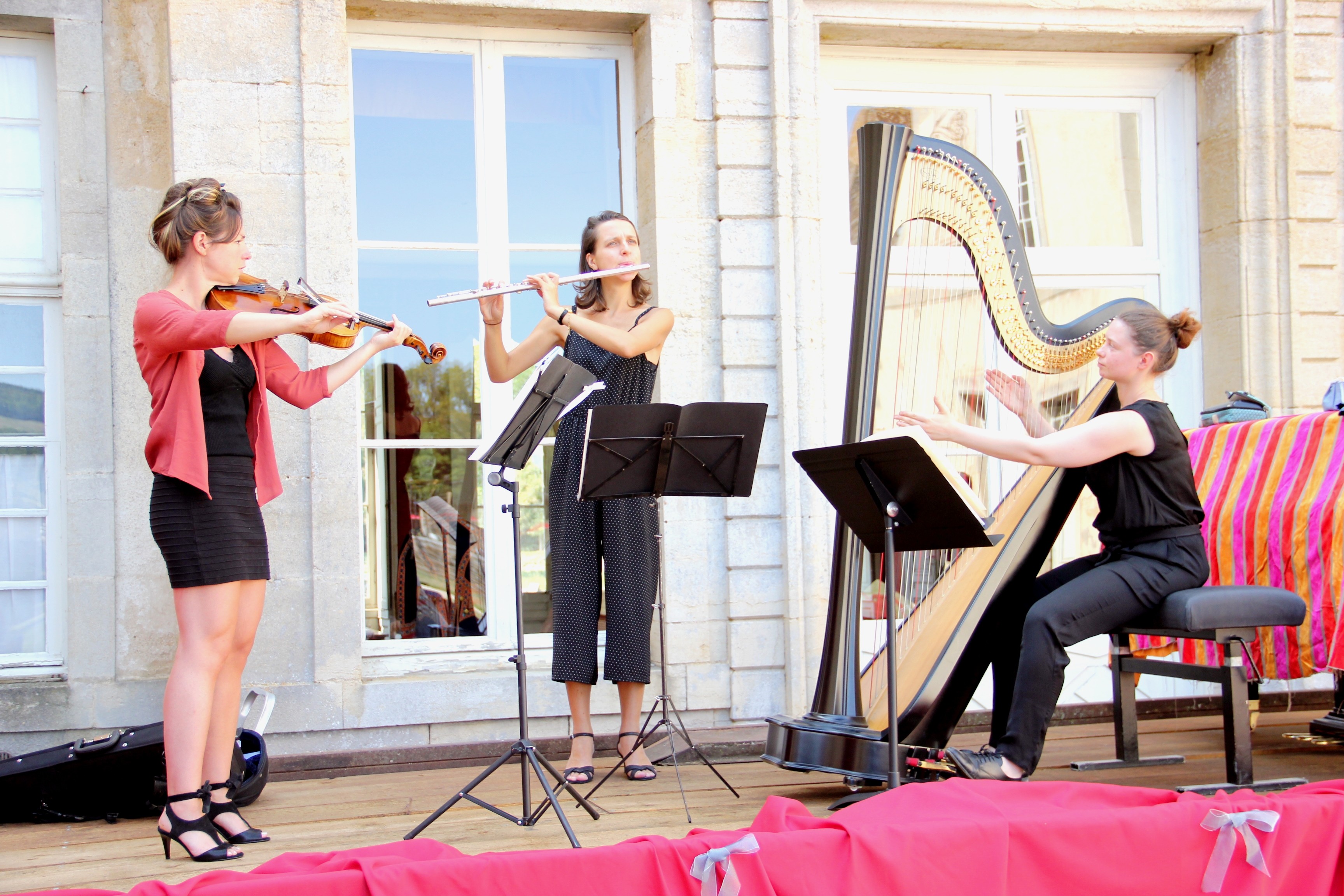 Le Trio Zerline en répétition