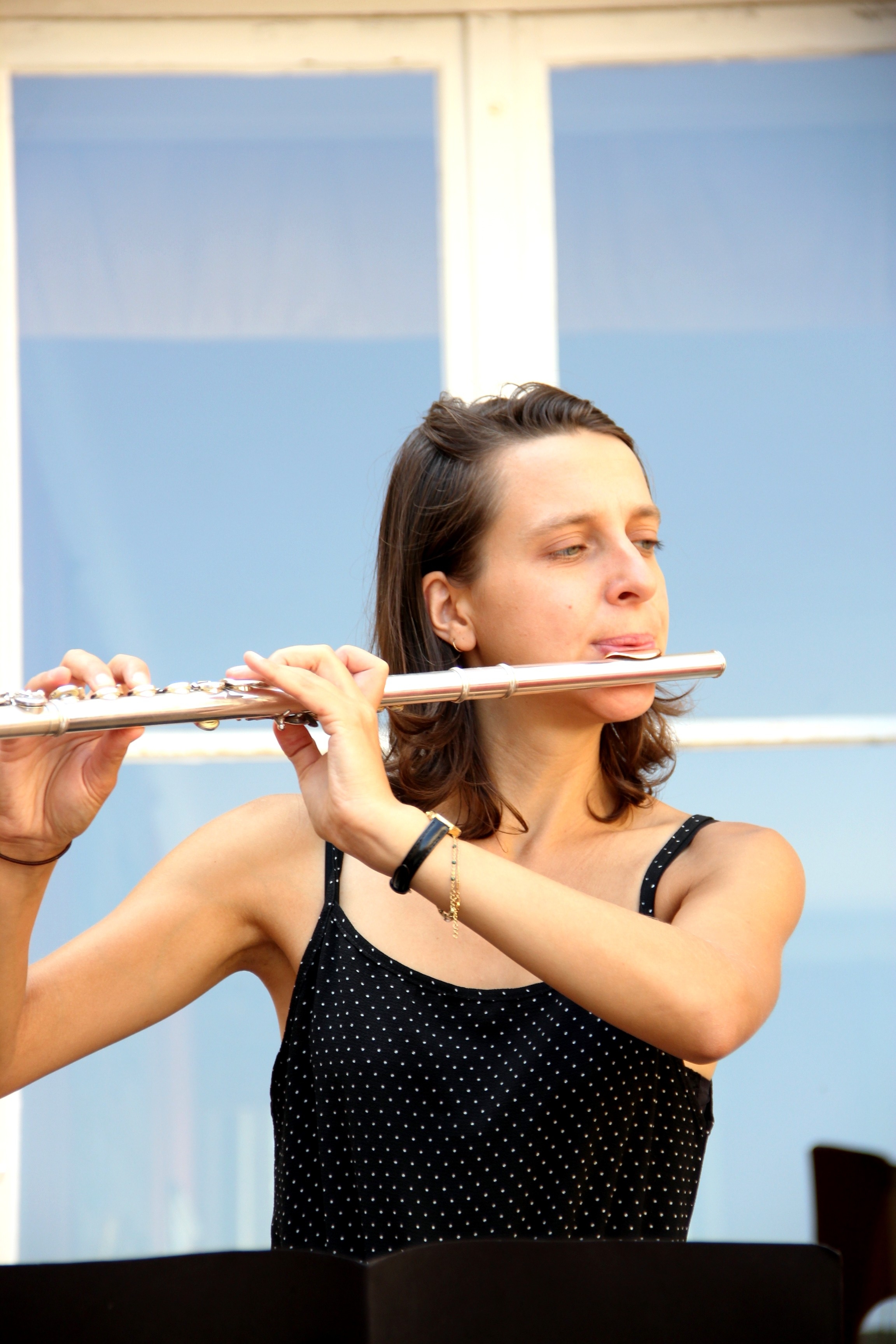 Alice Szymanski, flûtiste du Trio Zerline
