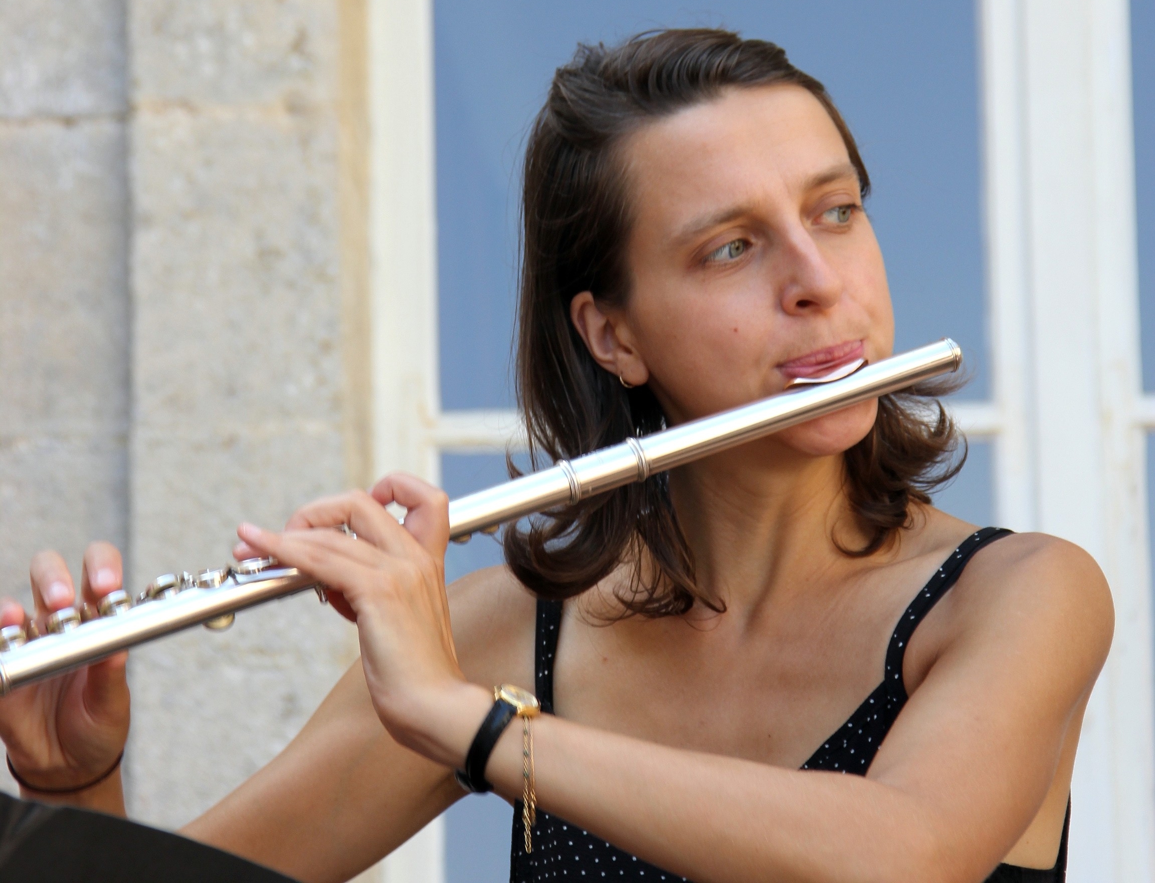 Alice Szymanski, flûtiste du Trio Zerline