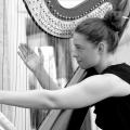 Joanna Ohlmann, harpiste du Trio Zerline