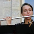 Alice Szymanski, flûtiste, en concert