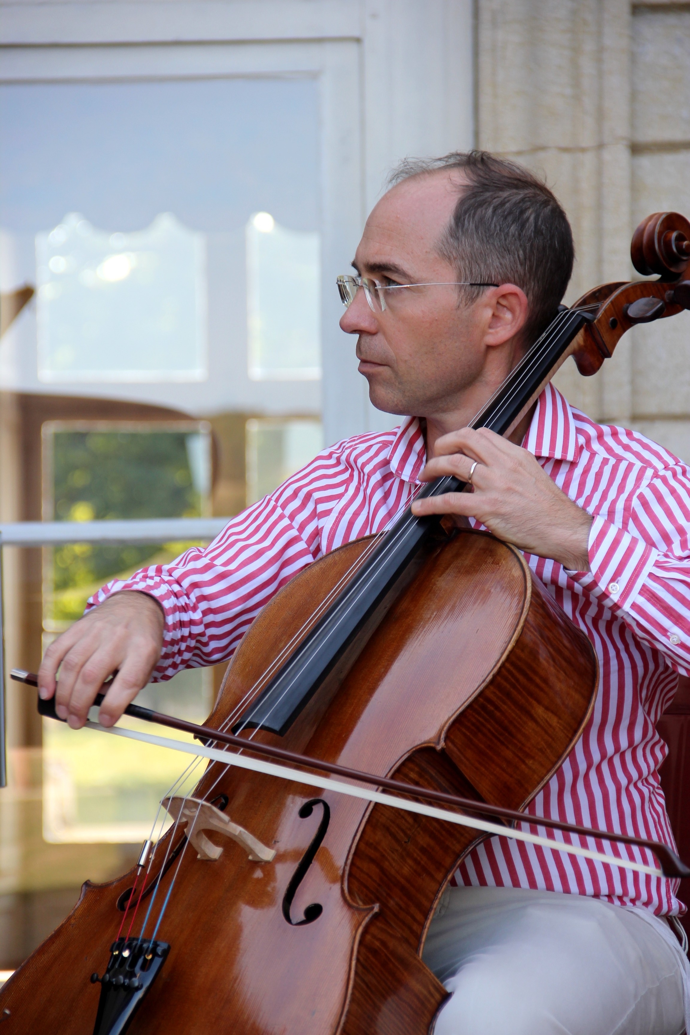 Antoine Landowski, violoncelliste du Trio Chausson