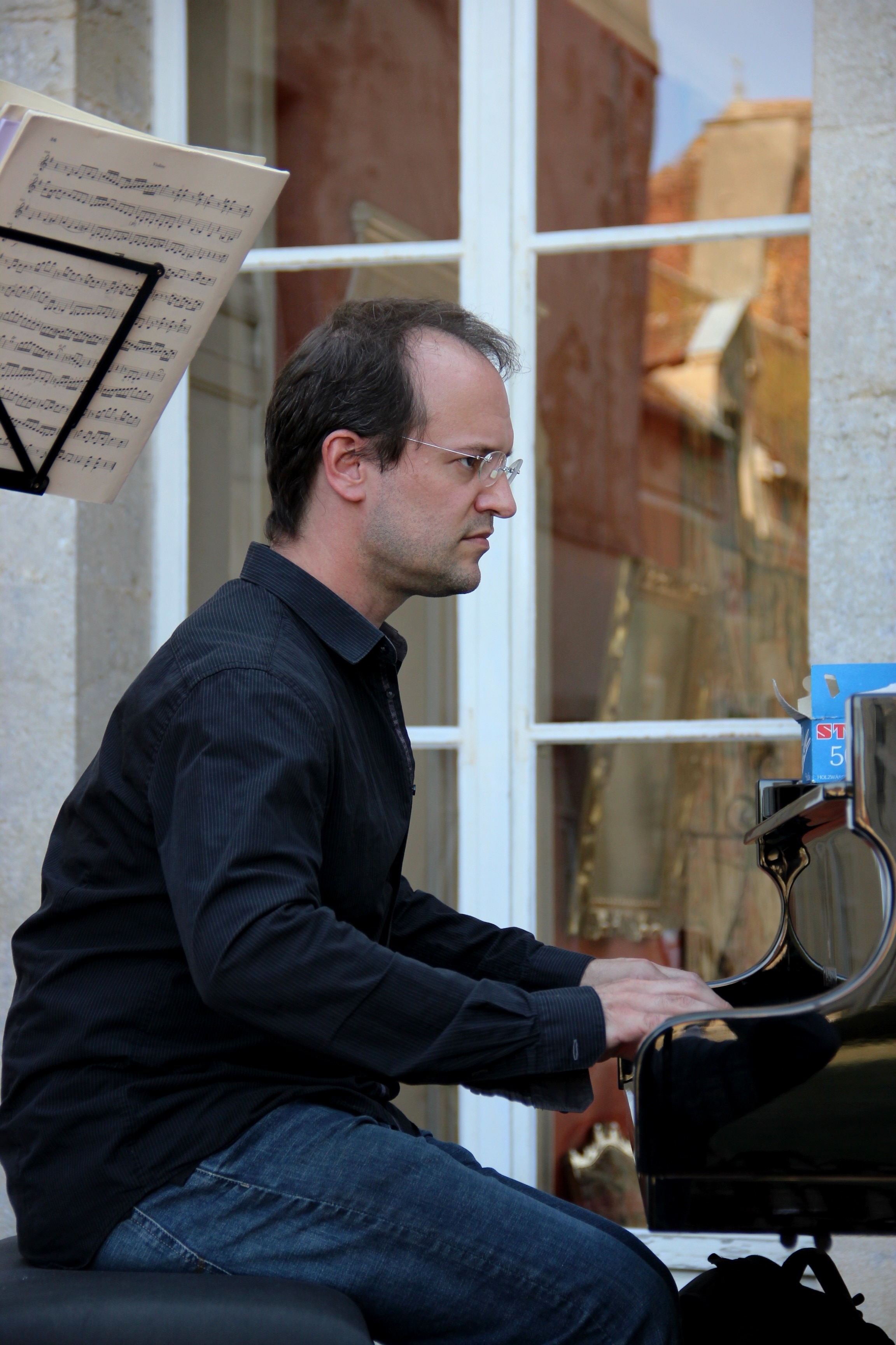 Boris de Larochelambert, pianiste du Trio Chausson