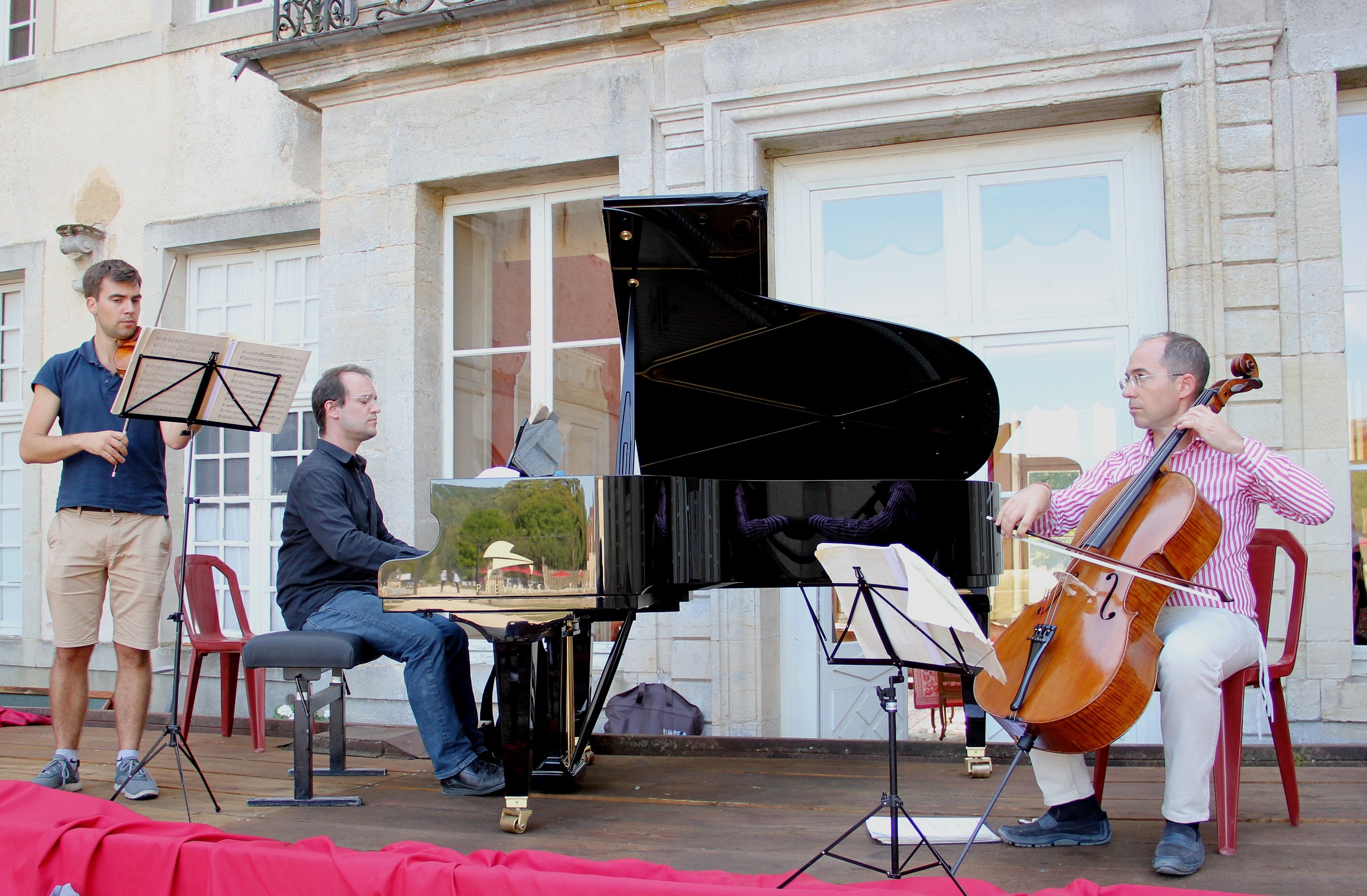 Le Trio Chausson en répétition