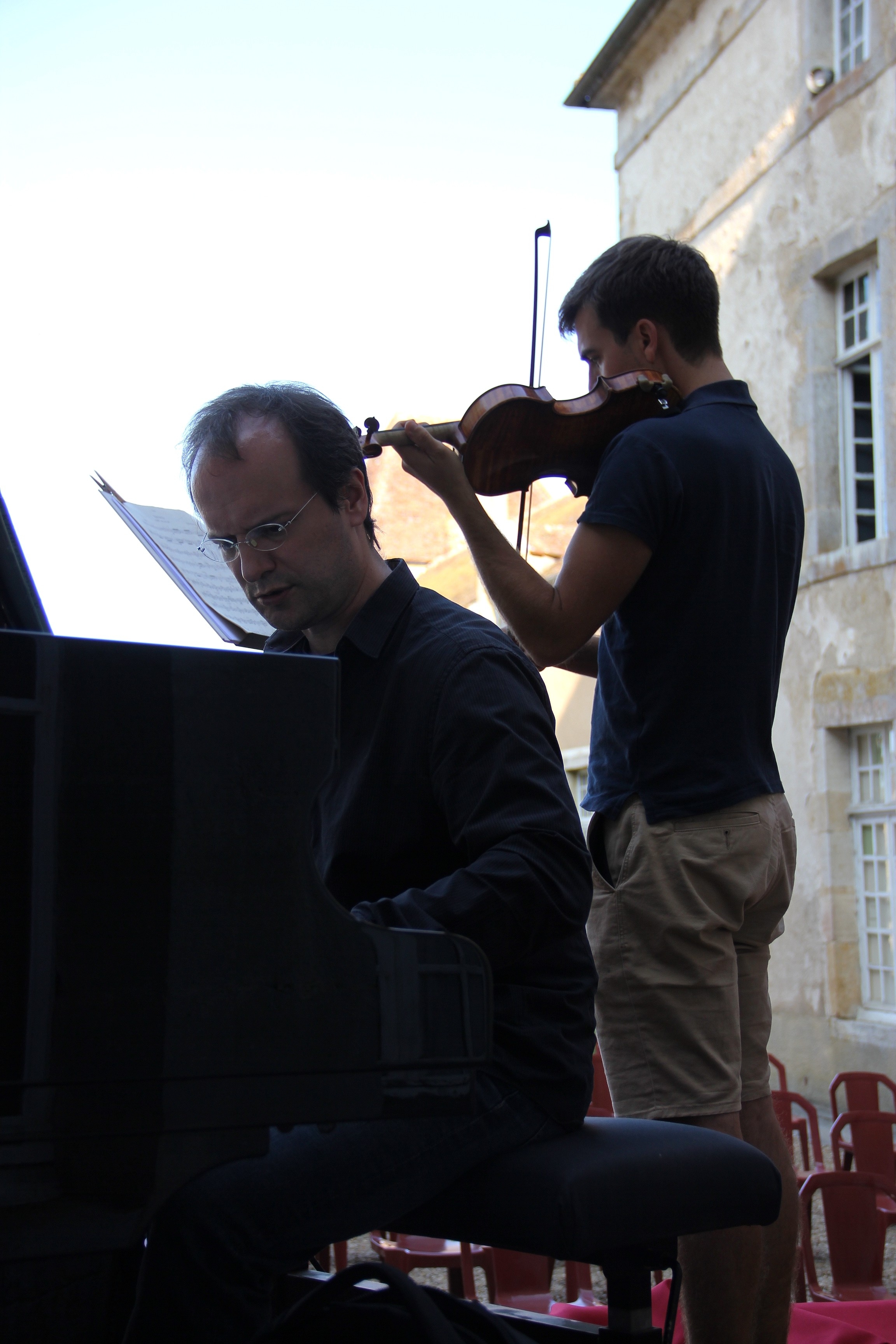 Le Trio Chausson en répétition