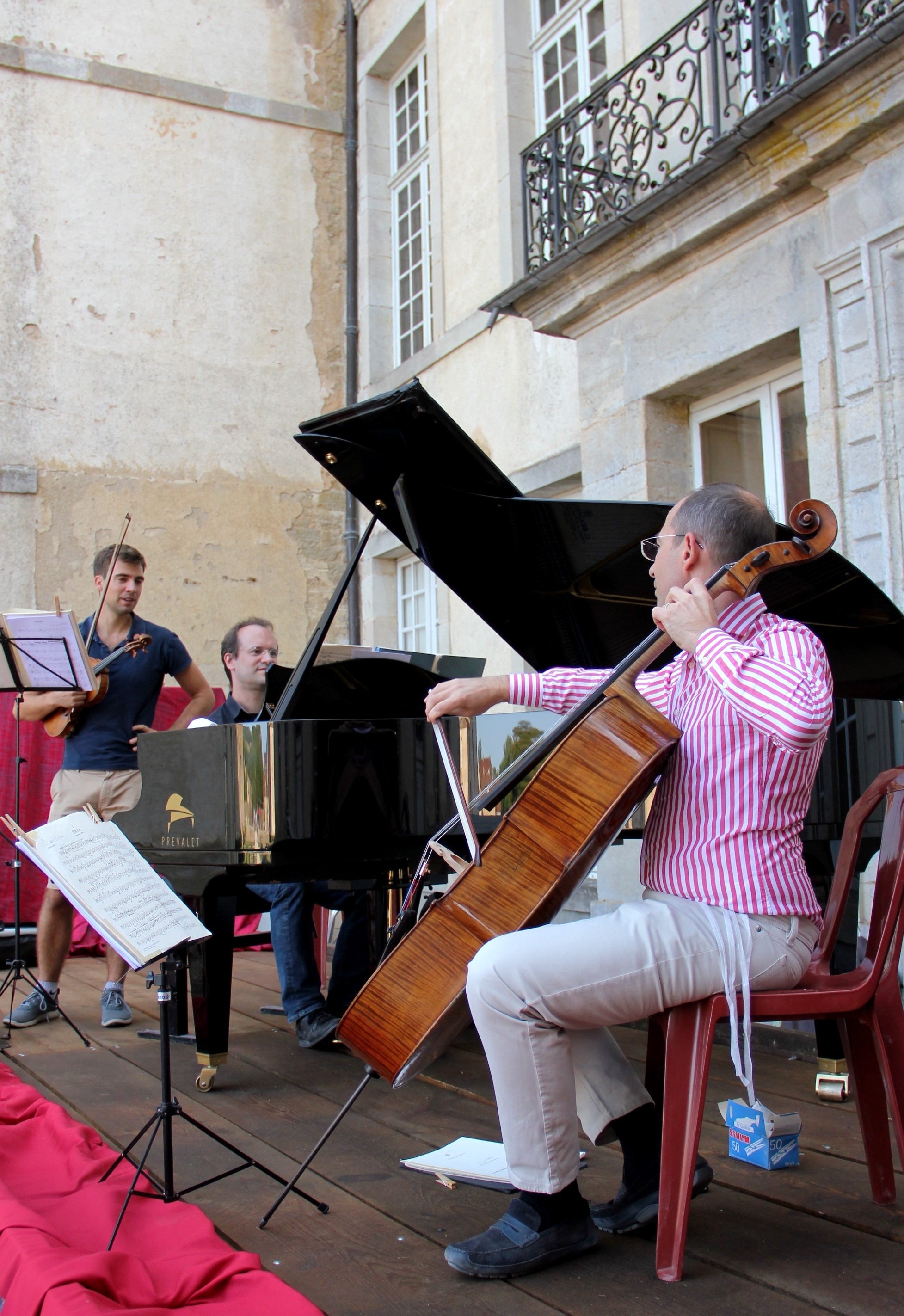 Le Trio Chausson en répétition