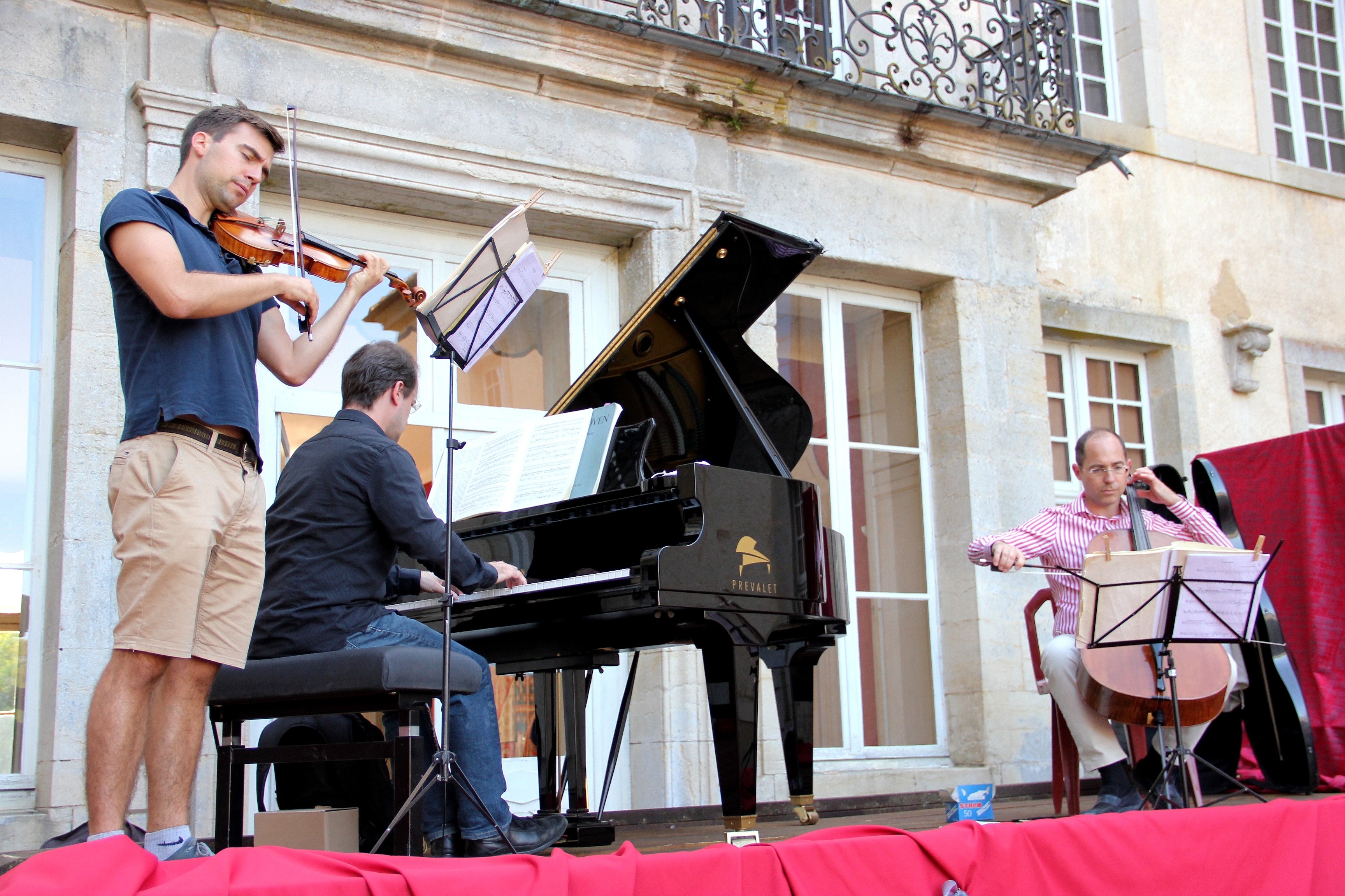 Le Trio Chausson en répétition