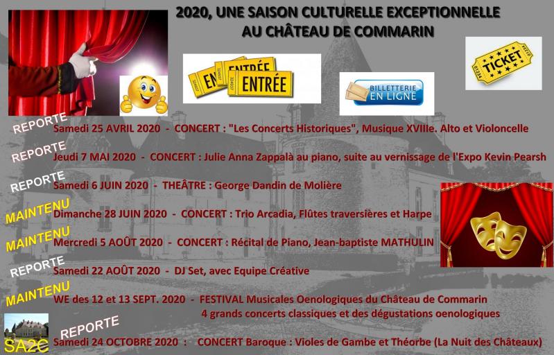 Images saison culturelle 2020 10 avec reports et maintiens