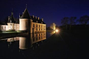 Photo chateau nocturne 4